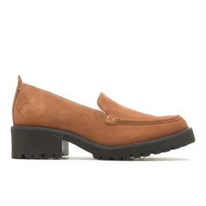 Loafers Hush Puppies Lucy Mujer Marrom Oscuro | VTOLFBP-50