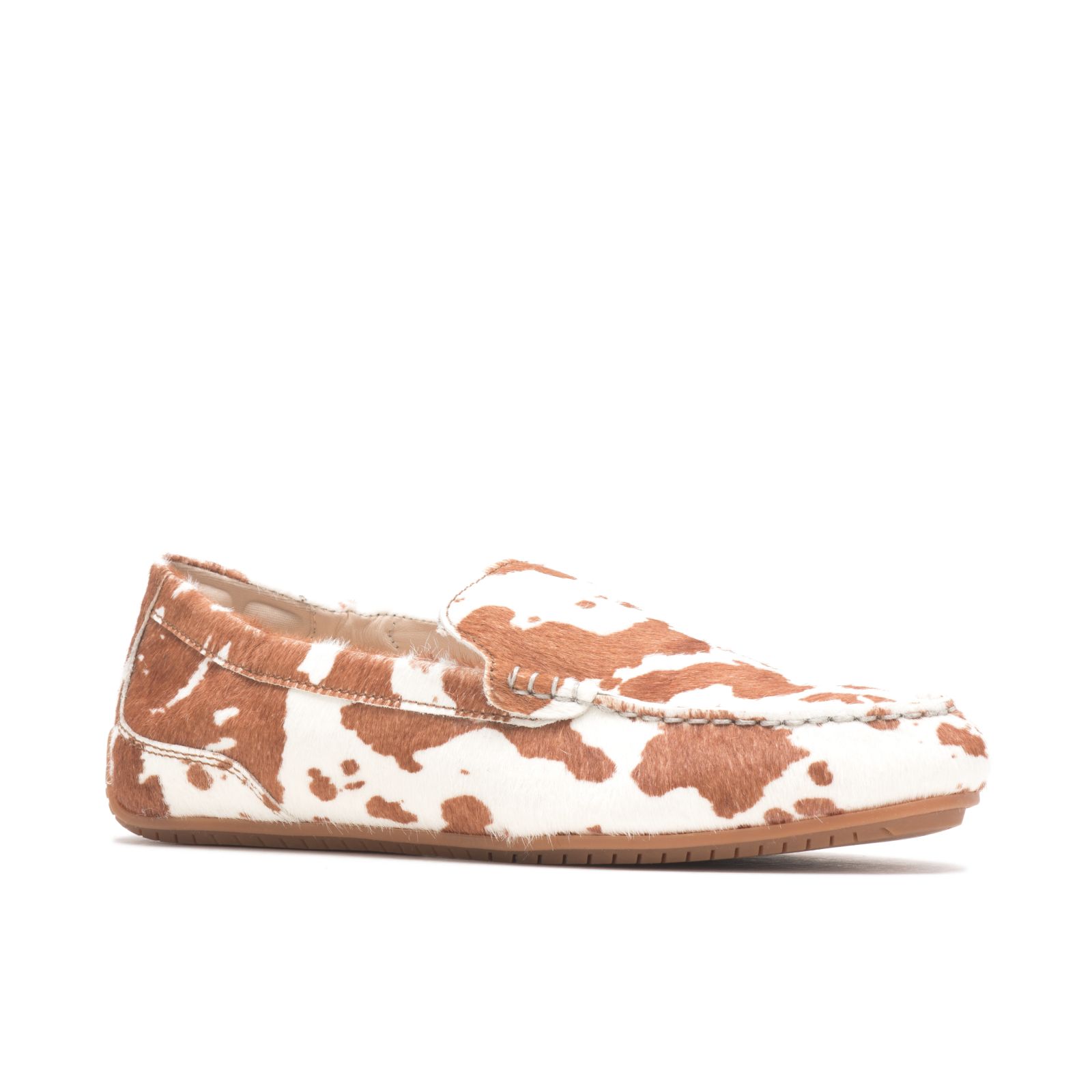 Loafers Hush Puppies Cora Mujer Cow Print Leather | BXMALKV-43